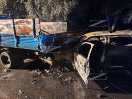 Incidente sulla Statale 18 tra Rosarno e Gioia Tauro: auto in fiamme, due feriti