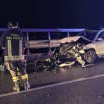 Scontro tra due auto: sei feriti, traffico in tilt sulla Statale