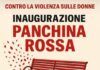 Cgil Calabria, una panchina rossa contro la violenza di genere