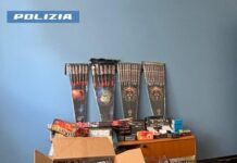 Arrestato a Siderno con oltre 11 kg di fuochi illegali