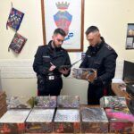 Scoperti 40 kg di fuochi d’artificio illegali: intervento dei Carabinieri