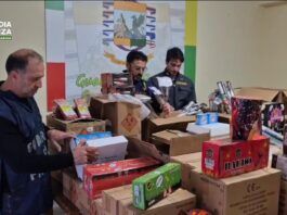 Scoperte oltre tre tonnellate di fuochi d’artificio illegali – sequestri anche a Rosarno