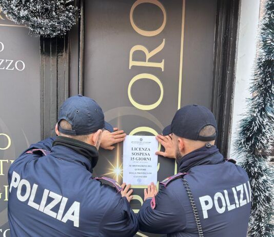 Sospesa la licenza a un compro oro per gravi violazioni antiriciclaggio