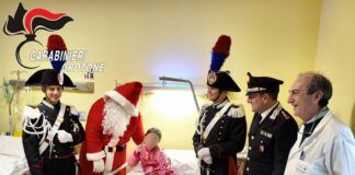 Carabinieri in visita al Reparto di Pediatria: doni e sorrisi ai piccoli degenti