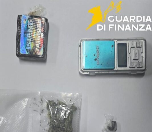 Spaccio di sostanze stupefacenti – 35enne arrestato in flagranza