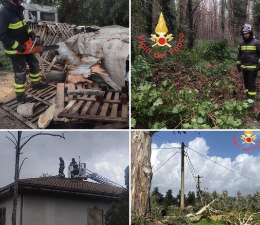 Maltempo in Calabria: decine di interventi dei Vigili del Fuoco su tutto il territorio regionale