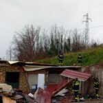 Maltempo in provincia di Cosenza: raffiche di vento e allagamenti, Vigili del Fuoco in prima linea