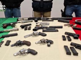 Sequestrato deposito di armi nella Piana di Gioia Tauro