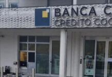 Assalto al bancomat nella notte, esplode lo sportello ATM del Credito Cooperativo
