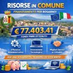 Finanziamento PNRR per il Comune di Rosarno: risorse per servizi più efficiente