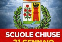 Rosarno, allerta meteo rossa: scuole chiuse per mercoledì 21 gennaio