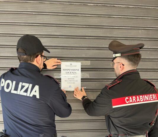 Sospesa la licenza di un bar per motivi di ordine e sicurezza pubblica