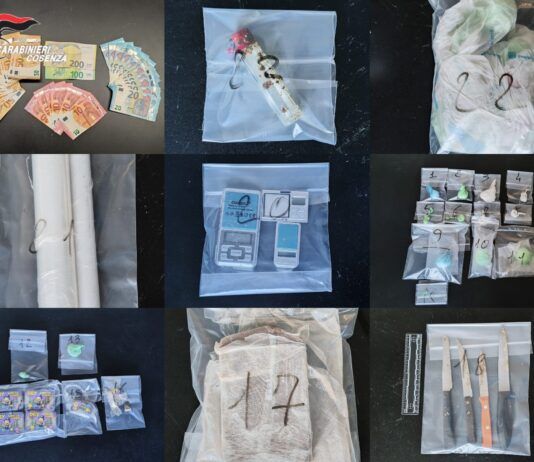 Aveva in casa hashish, eroina e cocaina: arrestato 21enne