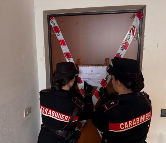 Taurianova – occupa abusivamente alloggio popolare: intervento dei carabinieri, immobile restituito all’ATERP