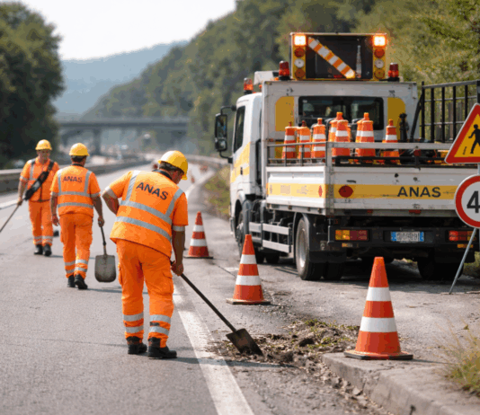 Operaio investito sull’A2 durante lavori di manutenzione