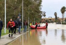 Allerta maltempo, ordinanza di evacuazione precauzionale nelle contrade a rischio