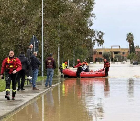 Allerta maltempo, ordinanza di evacuazione precauzionale nelle contrade a rischio