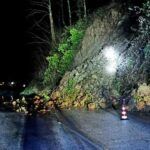 Calabria: frana sulla Strada Provinciale 64, chiuso il tratto per gravi danni causati dal maltempo