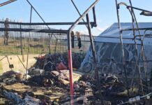 San Ferdinando, incendio nella tendopoli: fiamme da un fornelletto acceso