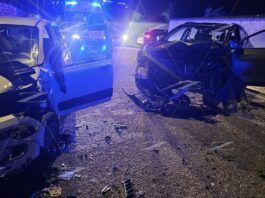 Incidente Scinà di Palmi – scontro tra due auto: due giovani coinvolti, uno ferito