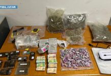 Controlli straordinari Polizia di Stato – arresti, denunce e sequestri di droga