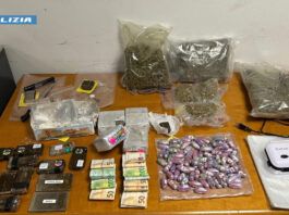 Controlli straordinari Polizia di Stato – arresti, denunce e sequestri di droga