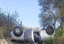 Rosarno – auto si ribalta – ferita una 49enne