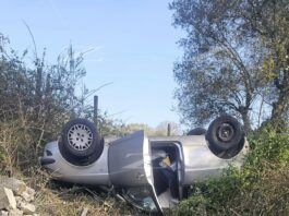 Rosarno – auto si ribalta – ferita una 49enne