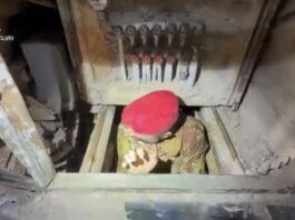 Scoperto un bunker segreto nascosto dietro una parete