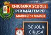 Rosarno: scuole chiuse anche domani per maltempo