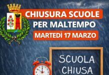 Rosarno: scuole chiuse anche domani per maltempo