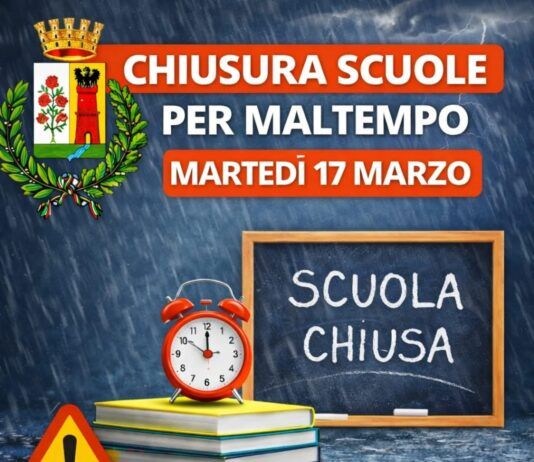 Rosarno: scuole chiuse anche domani per maltempo