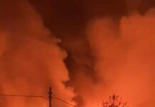 Paura alla Tonnara di Palmi – divampa incendio al Sunset Beach Club