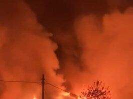 Paura alla Tonnara di Palmi – divampa incendio al Sunset Beach Club