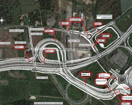 Lavori ANAS fermi svincolo Rosarno: interrogativi sul progetto Gate Nord e ritardi nei cantieri