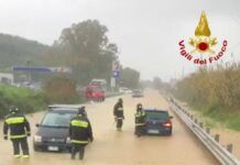 Calabria travolta dal maltempo: fiumi esondati, frane e oltre 100 interventi dei Vigili del Fuoco