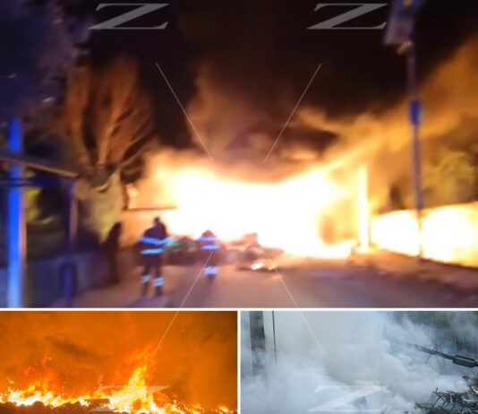 Incendio nella notte a Gioia Tauro, fiamme nel quartiere Ciambra