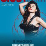 Giusy Ferreri live a Cinquefrondi: concerto gratuito l’8 maggio in piazza