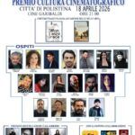 Polistena accende il grande schermo: questa sera il Premio Cultura Cinematografico