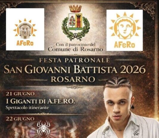 Concerto di Samurai Jay a Rosarno per la Festa Patronale di San Giovanni Battista 2026