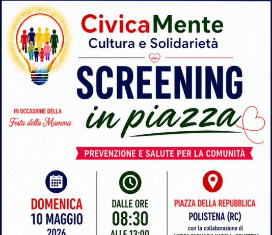 Polistena, “Screening in Piazza”: prevenzione gratuita per la comunità nella Festa della Mamma