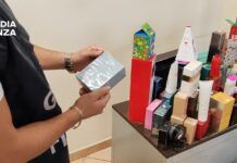 Cosmetici con sostanza cancerogena: maxi sequestro di oltre 40mila confezioni