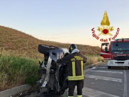 Grave incidente stradale tra due auto: una persona trasferita in elisoccorso in ospedale