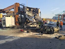 Incidente al porto di Gioia Tauro: si ribalta carrello elevatore, ferito un operaio