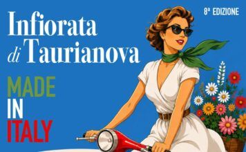 Infiorata di Taurianova 2026, presentata la locandina ufficiale: il Made in Italy protagonista dell’8ª edizione