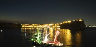 Nave scuola Palinuro approdata a Reggio Calabria: visite aperte al pubblico nel weekend
