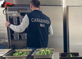 Controlli dei NAS in attività: sequestrati oltre 300 kg di alimenti, sanzioni superiori a 33 mila euro