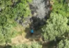 Sorpreso mentre appicca un incendio: grazie ai droni denunciato il responsabile