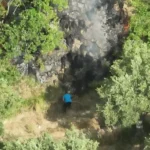 Sorpreso mentre appicca un incendio: grazie ai droni denunciato il responsabile