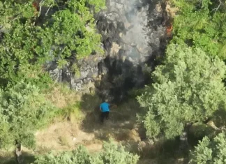 Sorpreso mentre appicca un incendio: grazie ai droni denunciato il responsabile